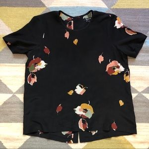 Madewell Silk Flower Top S